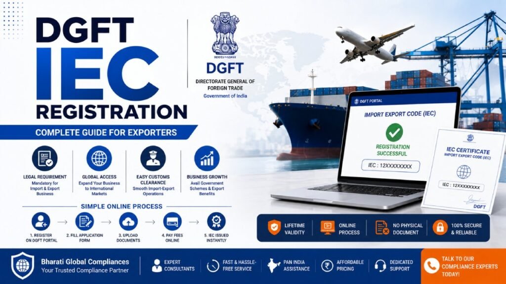 DGFT IEC Registration: Complete Guide for Exporters