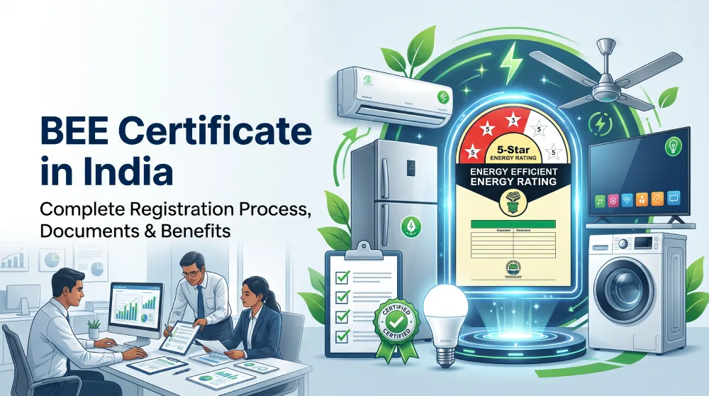 BEE Certificate Registration Consultant in India