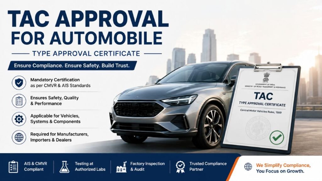 TAC Approval for Automobiles