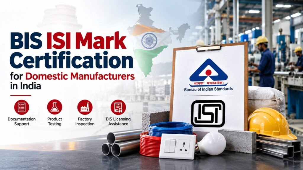 BIS ISI Certification for Manufacturers